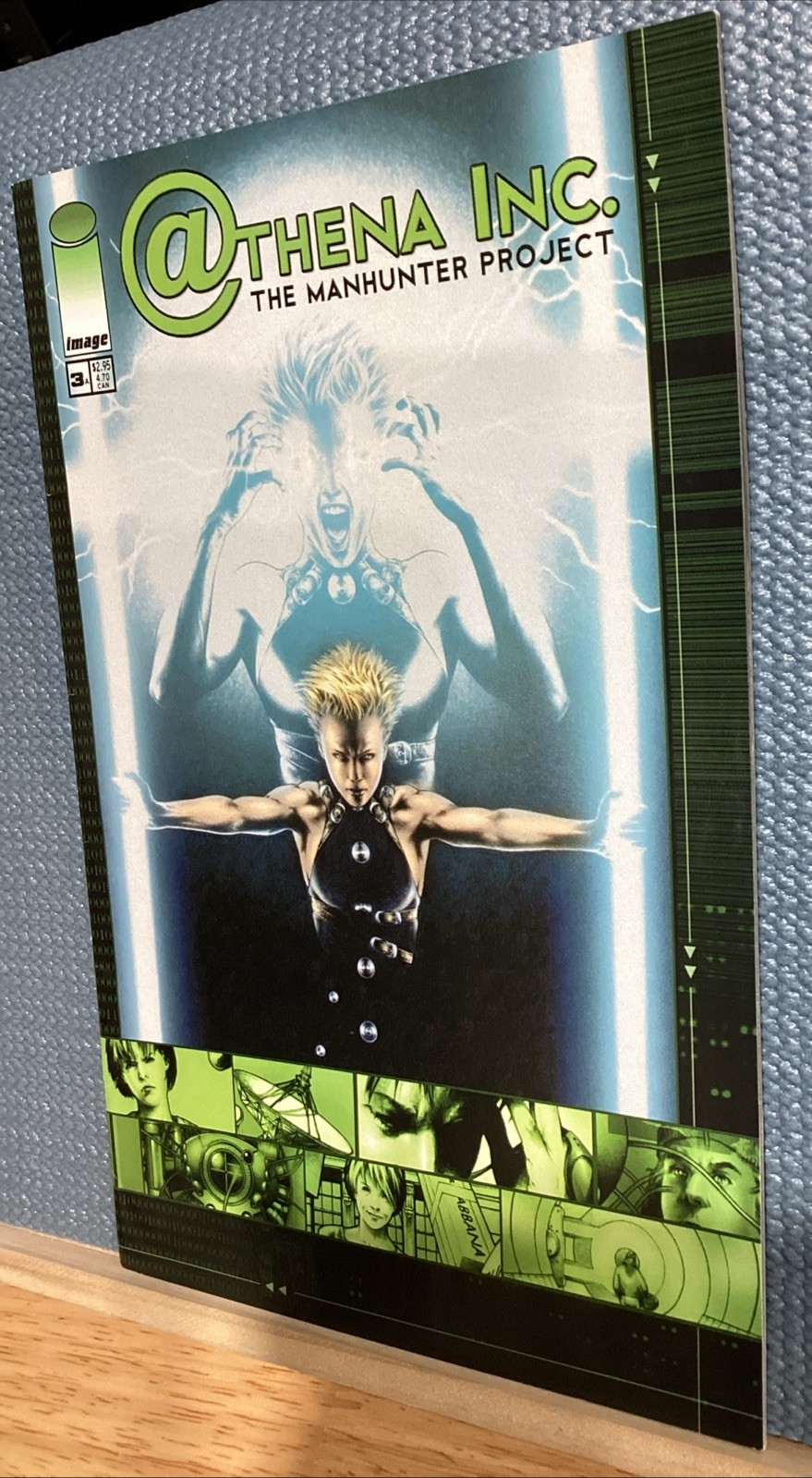 Athena Inc. The Manhunter Project #3 - Image Comics - 2002