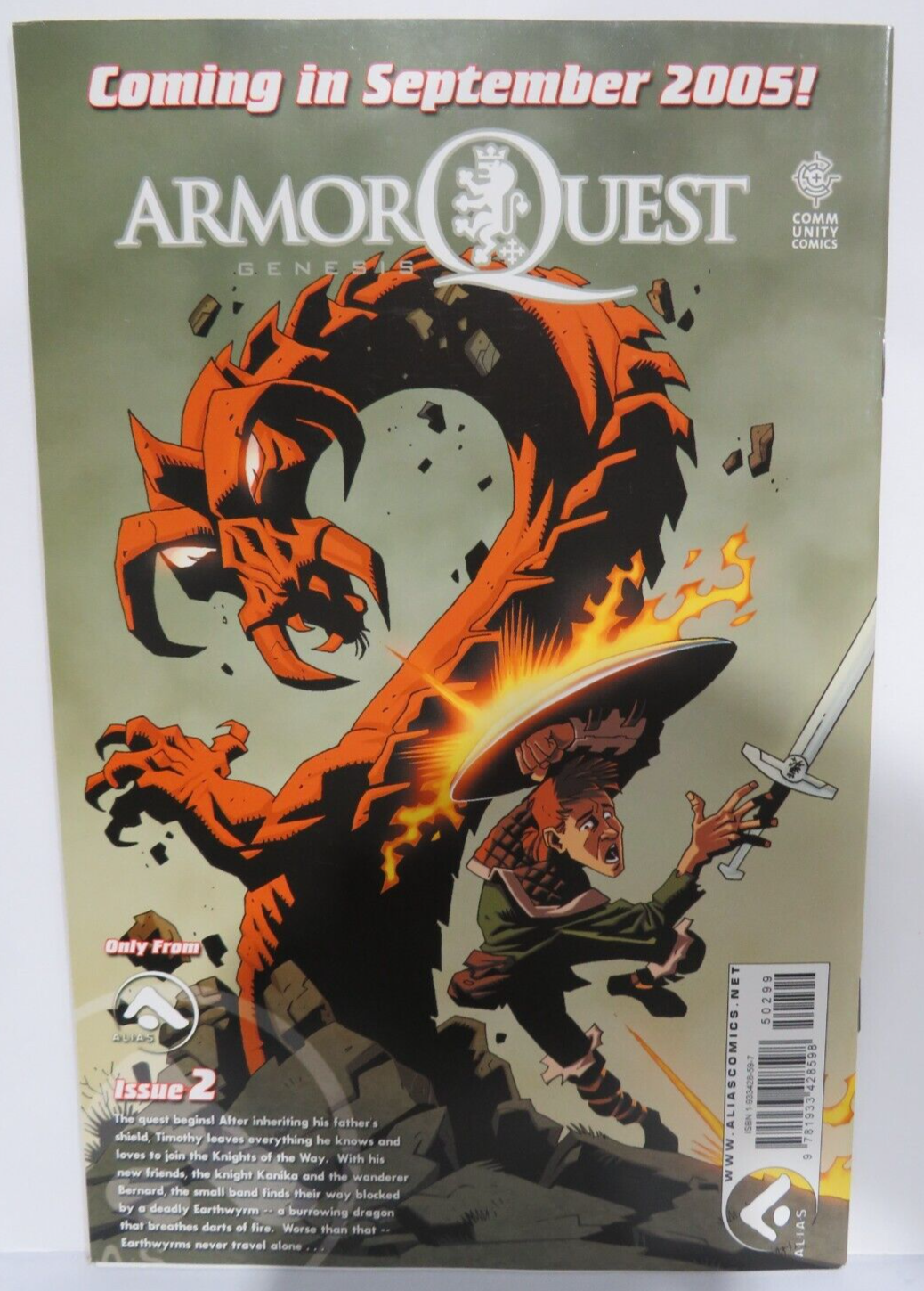Armor Quest Genesis #1 - Alias Comic