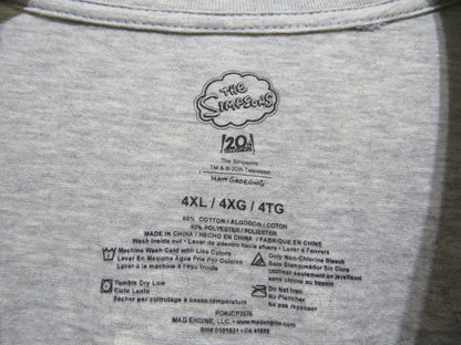 The Simpsons Springfield Characters T Shirt - Size 4XL