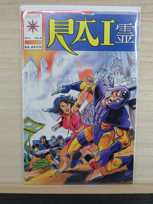 Rai #8 Oct 1993 - Valiant Comic