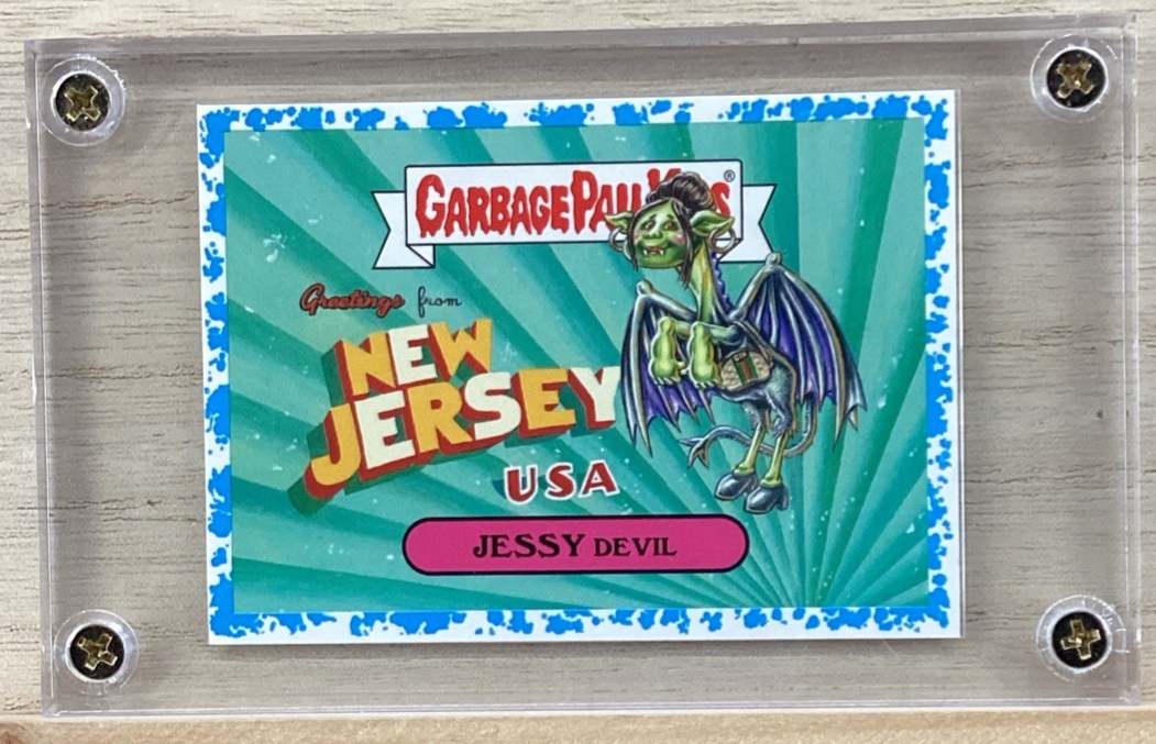 2018 Garbage Pail Kids - Jessy Devil - Blue 13/99