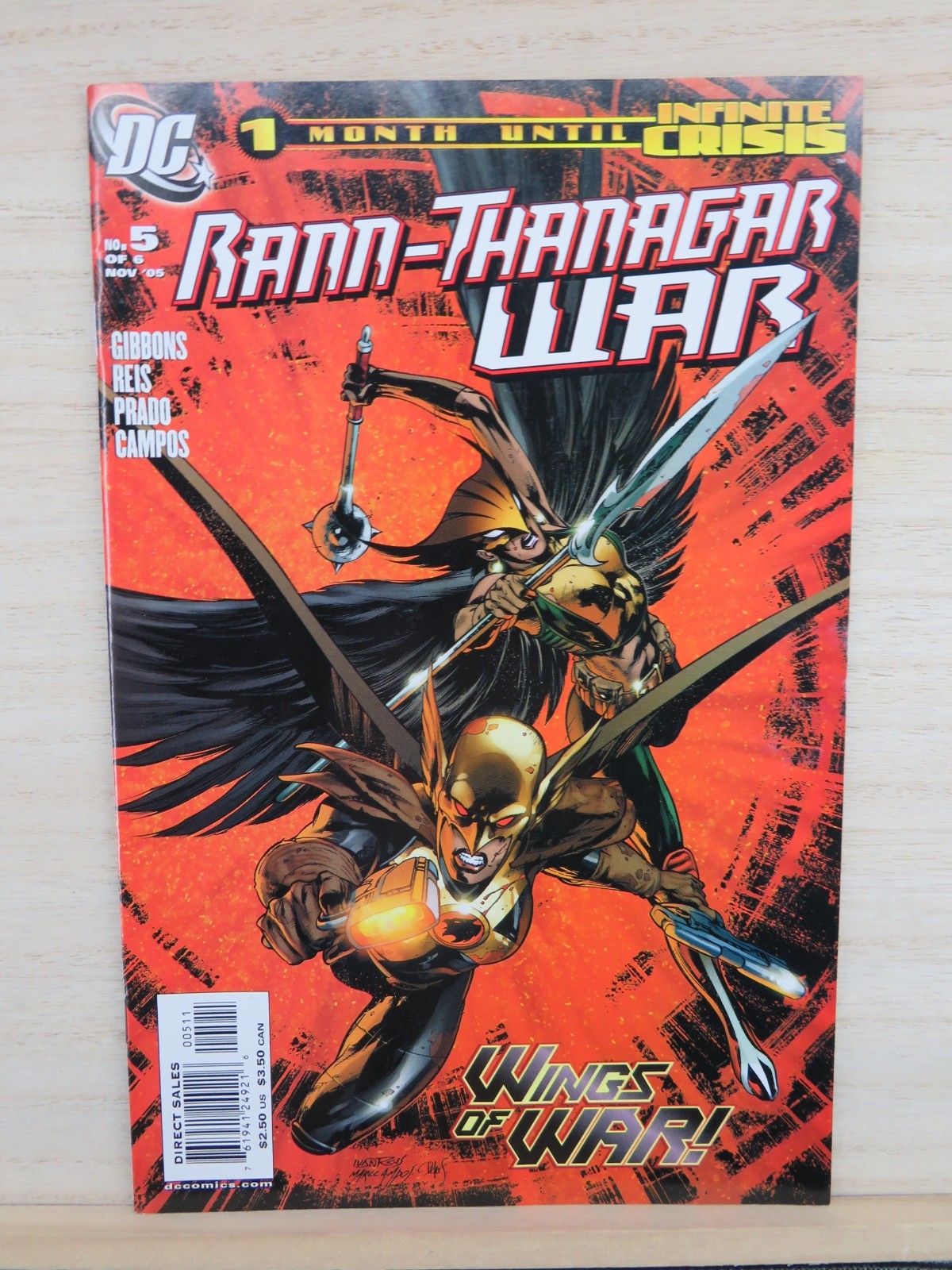 Rann-Thanager War #1-6 - Complete Set - DC Comics - 2005