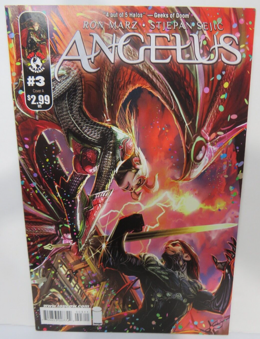 Angelus #3 Top Cow Comics - 2009