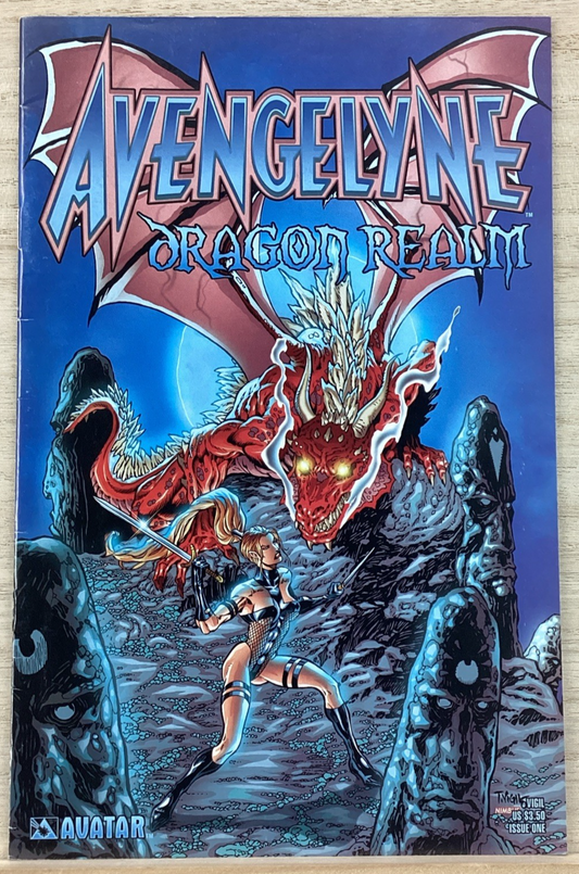 Avengelyne Dragon Realm #1 - Avatar Comic - 2001