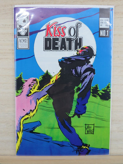 Kiss Of Death #1 - Acme Press Comic - 1987