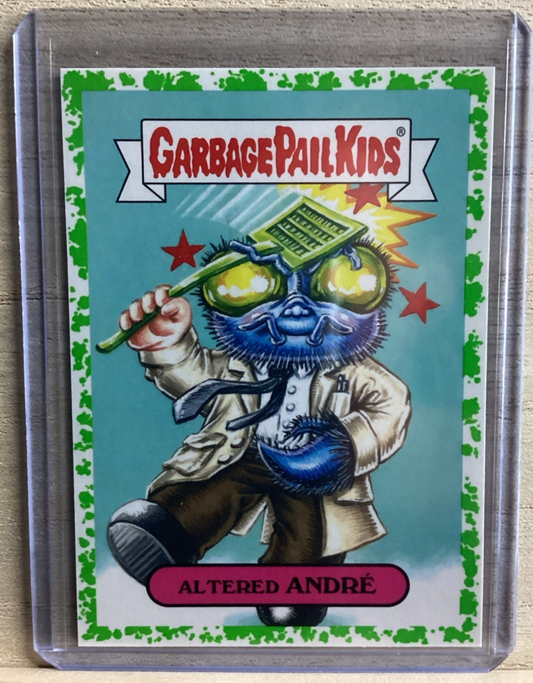 2018 Topps Garbage Pail Kids - Altered Andre - Green
