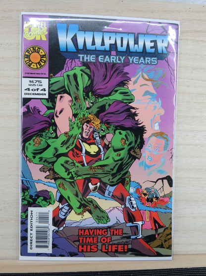 Killpower The Early Years #4 of 4 Dec - Marvel Comic