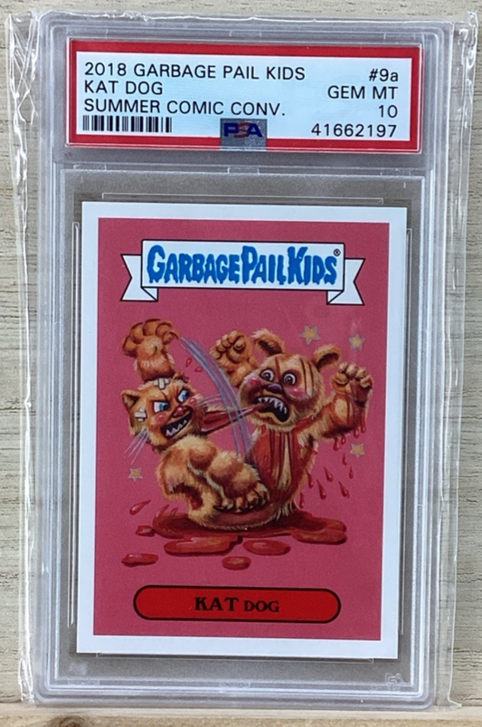 2018 Topps Garbage Pail Kids - Summer Comic Convention - #9A Kat Dog