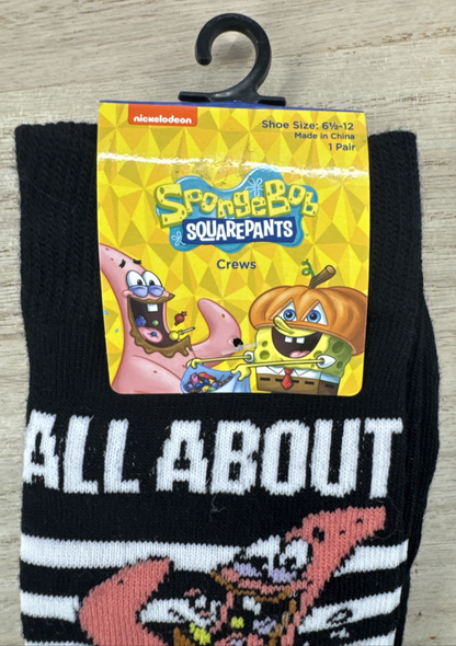 Nickelodeon SpongeBob SquarePants Socks - Shoe Size 6.5-12