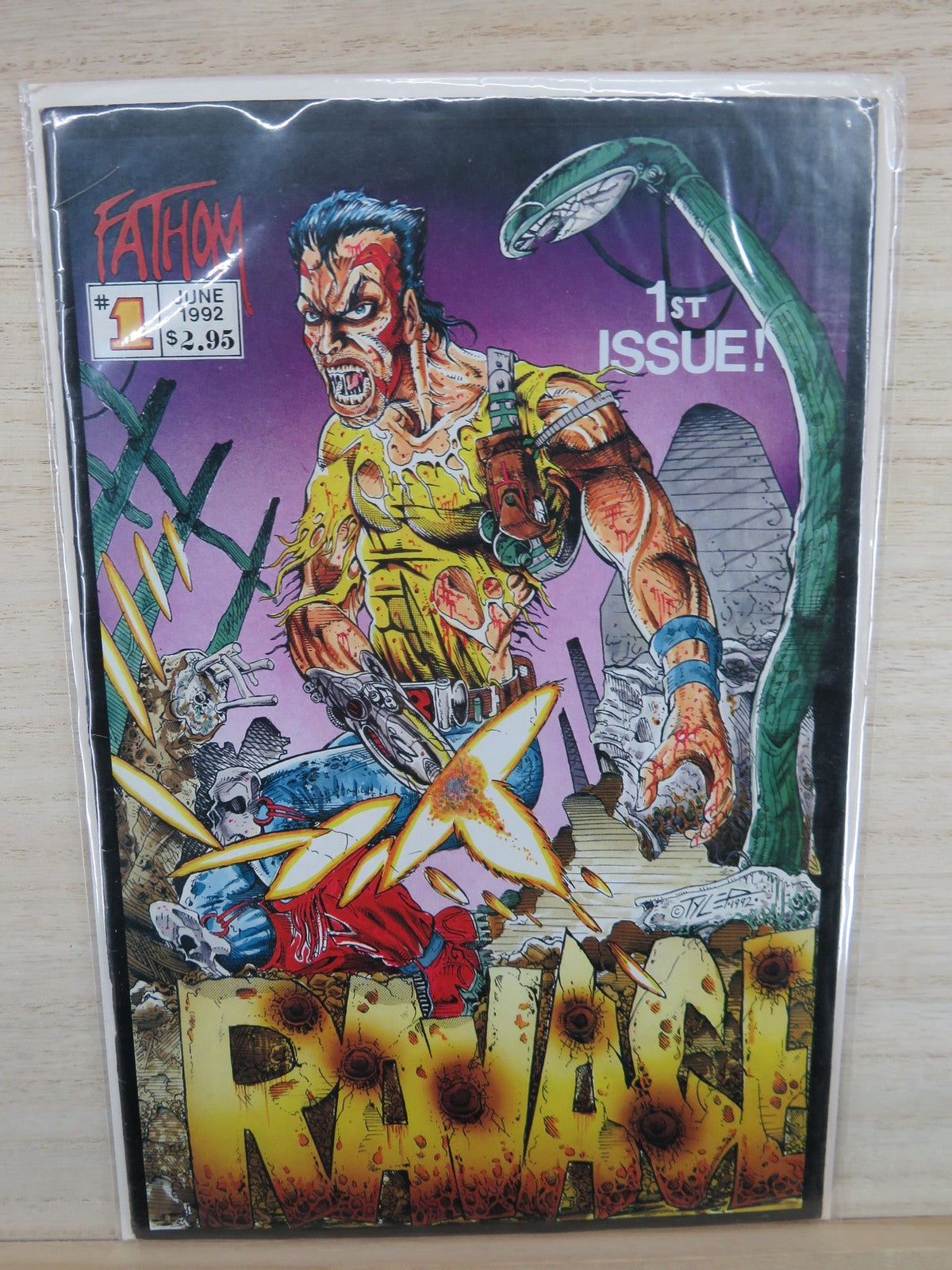 Ravage #1 June 1992 - Fathom Comic