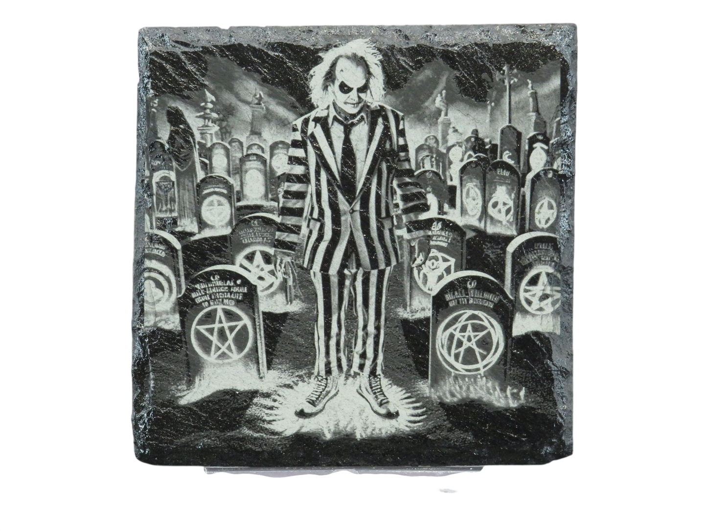 Laser Engraved Slate Coaster - BG6