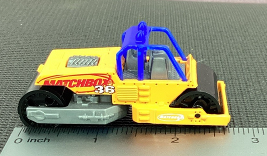 2000 Matchbox - Road Roller Paver #36