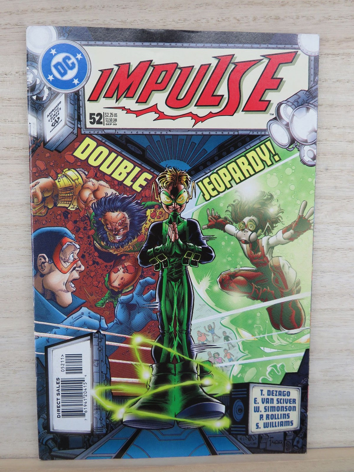 Impulse #52 Sep 1999 Double Jeopardy - DC Comic