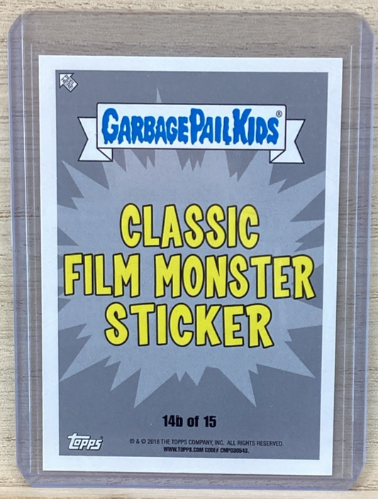 2018 Topps Garbage Pail Kids - Vaporized Vincent - Yellow