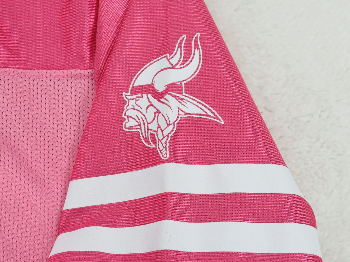 Minnesota Vikings NFL Team Apparel Jersey - Girl's Large 10/12 - Peterson #284