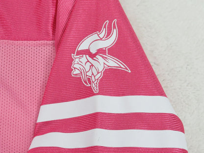 Minnesota Vikings NFL Team Apparel Jersey - Girl's Large 10/12 - Peterson #284