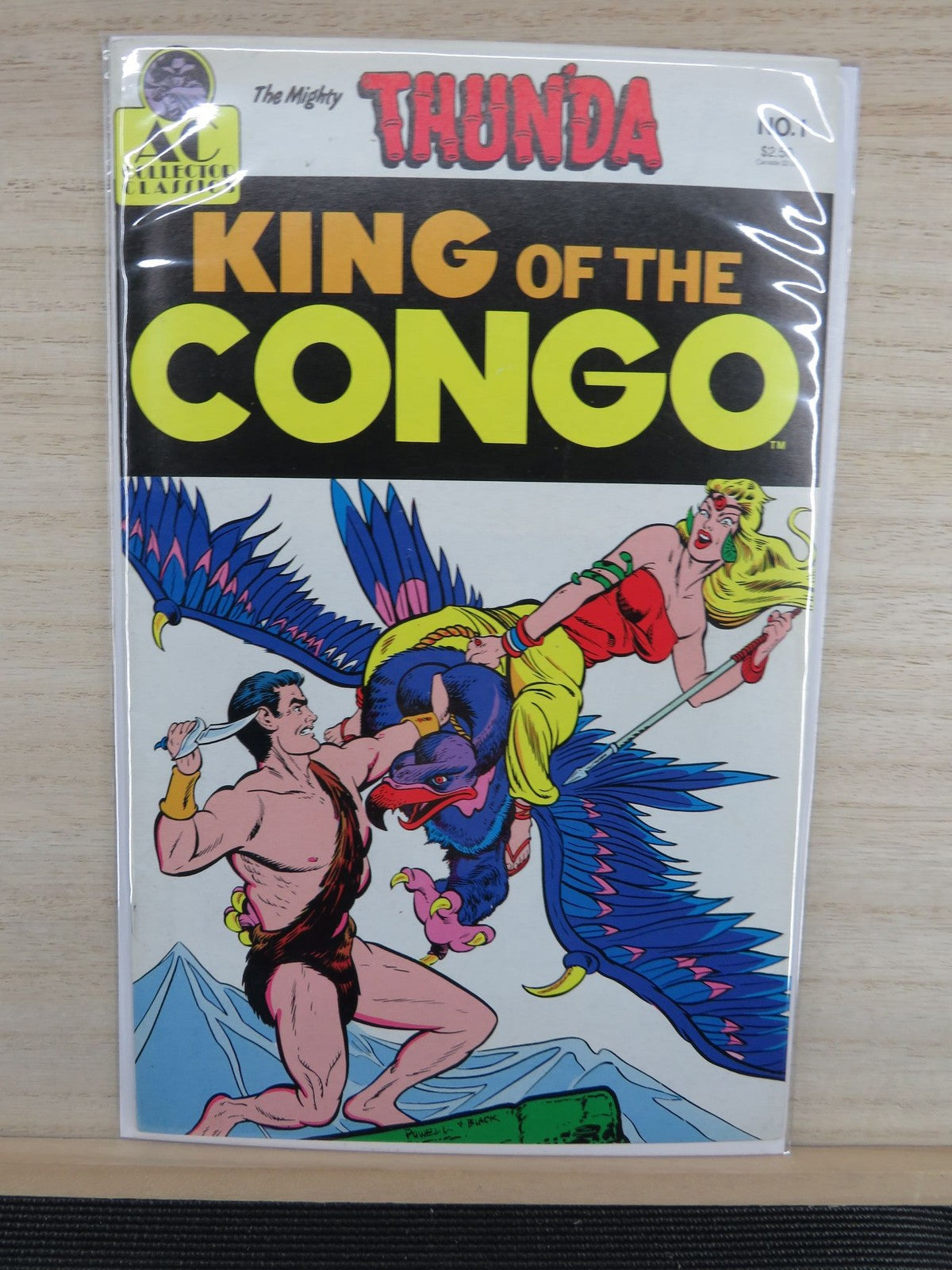 The Mighty Thunda King Of The Congo #1 AC Collector Classics Comic
