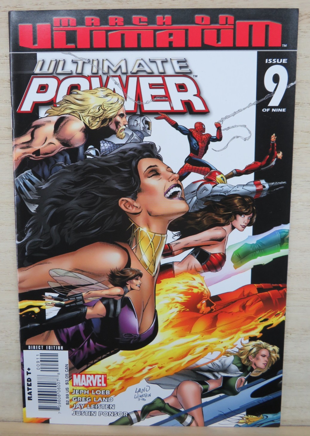 Ultimate Power #1-9 - Complete Set - Marvel Comics - 2006