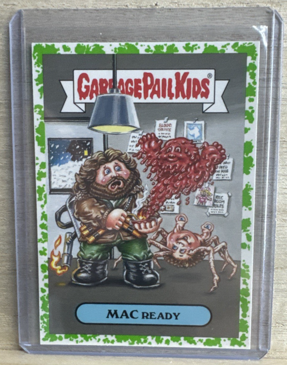 2018 Topps Garbage Pail Kids - Mac Ready - Green