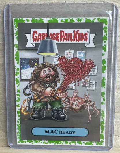 2018 Topps Garbage Pail Kids - Mac Ready - Green