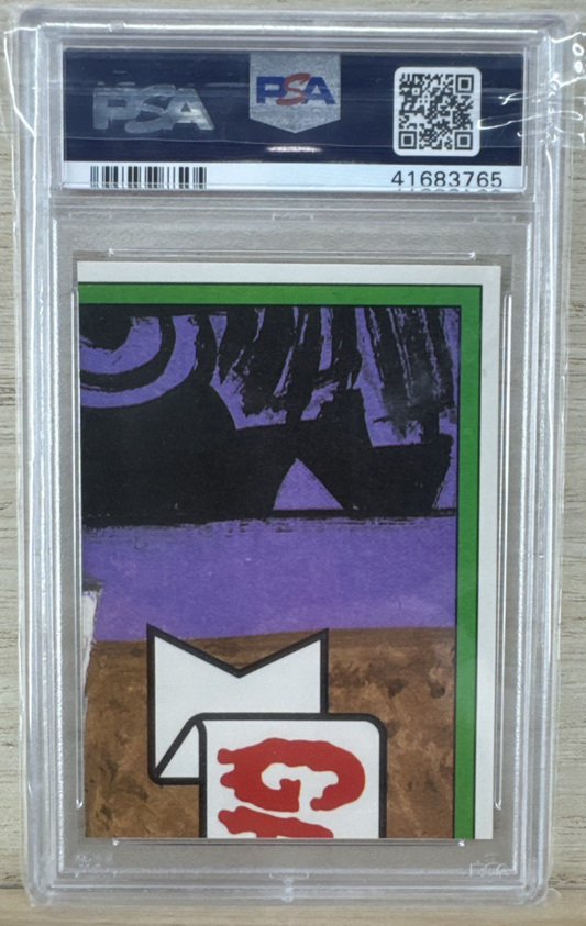 1988 Topps Garbage Pail Kids - Stu Brew #557a - PSA 8