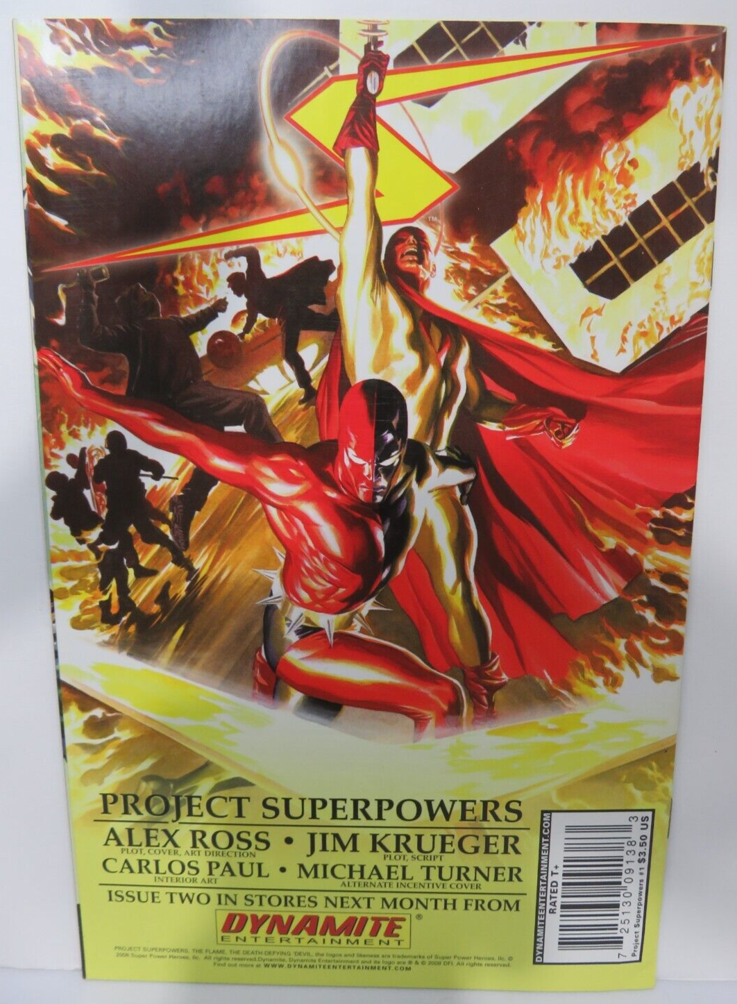 Project Super Powers: The Green Lama & Black Terror #1 Dynamite 2008