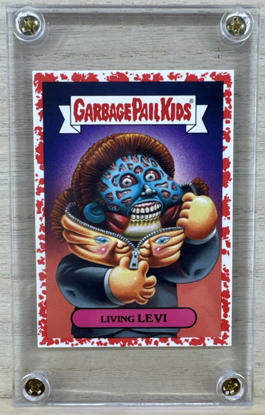 2018 Topps Garbage Pail Kids - Living Levi - Red 28/75