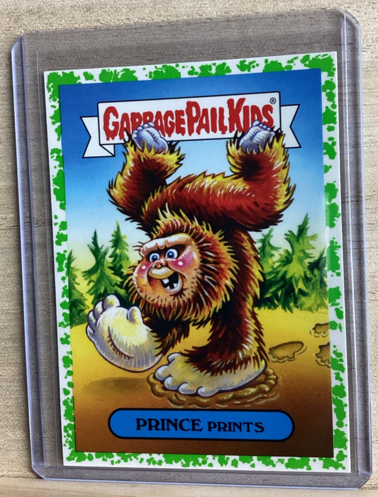 2018 Topps Garbage Pail Kids - Prince Prints - Green