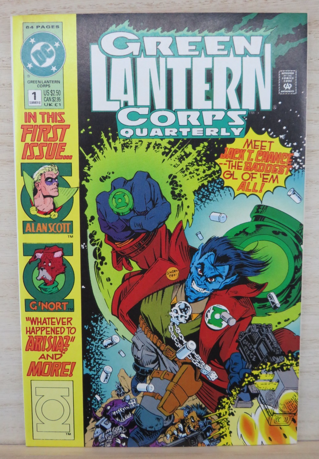 Green Lantern Corps Quarterly #1 - Summer 1992 - DC Comic