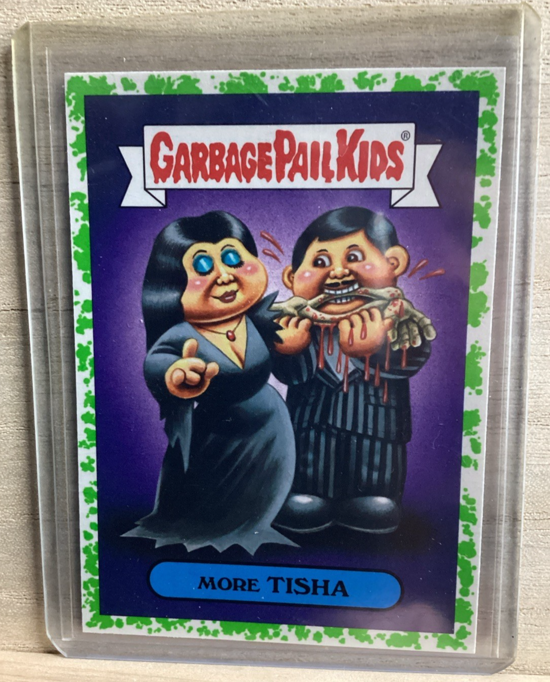 2018 Topps Garbage Pail Kids - More Tisha - Green