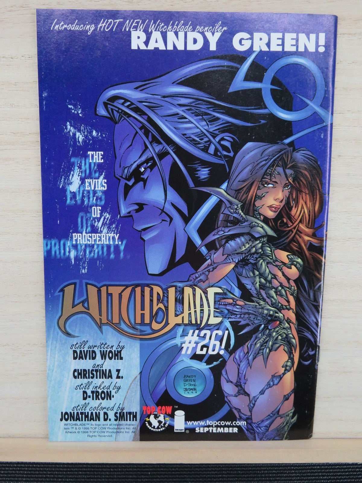 Ascension #9 Oct - Top Cow Comic - 1998