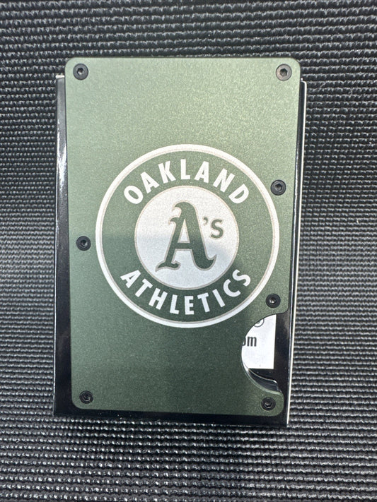 Metal Wallet - Laser Engraved - OA - RFID Blocking