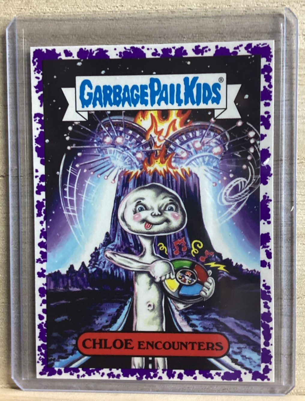 2018 Topps Garbage Pail Kids - Chloe Encounters - Purple