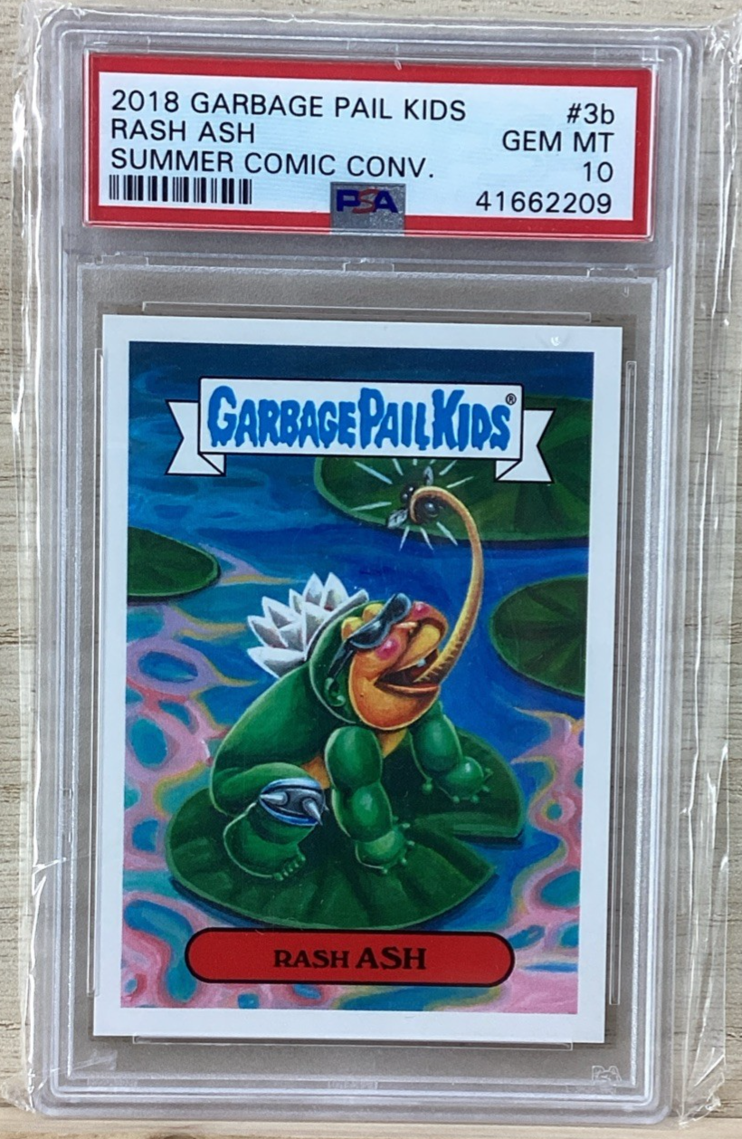 2018 Topps Garbage Pail Kids - Summer Comic Convention - #3B Rash Ash