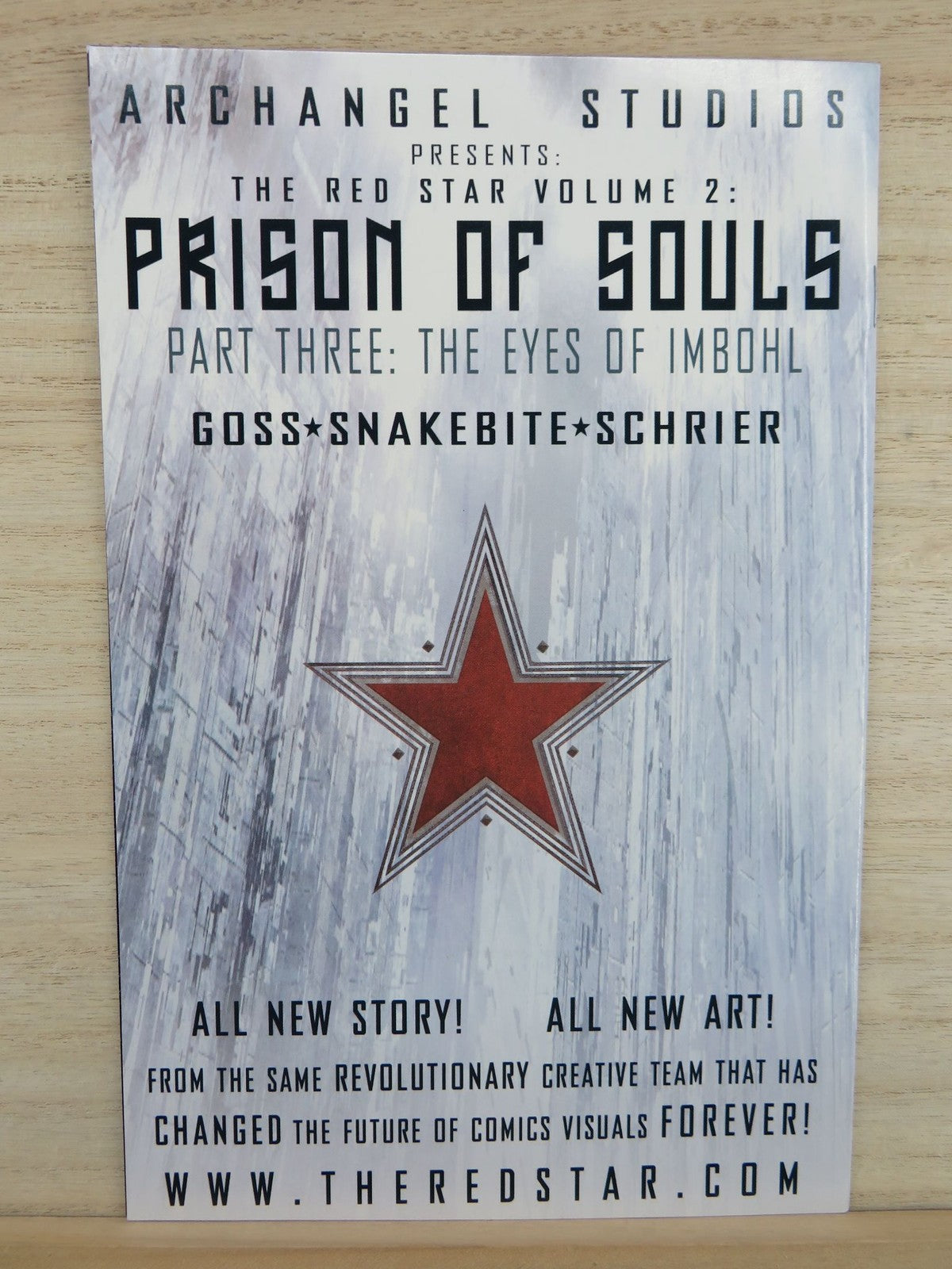 The Red Star Vol 2 #3 - Archangel Studios Comic