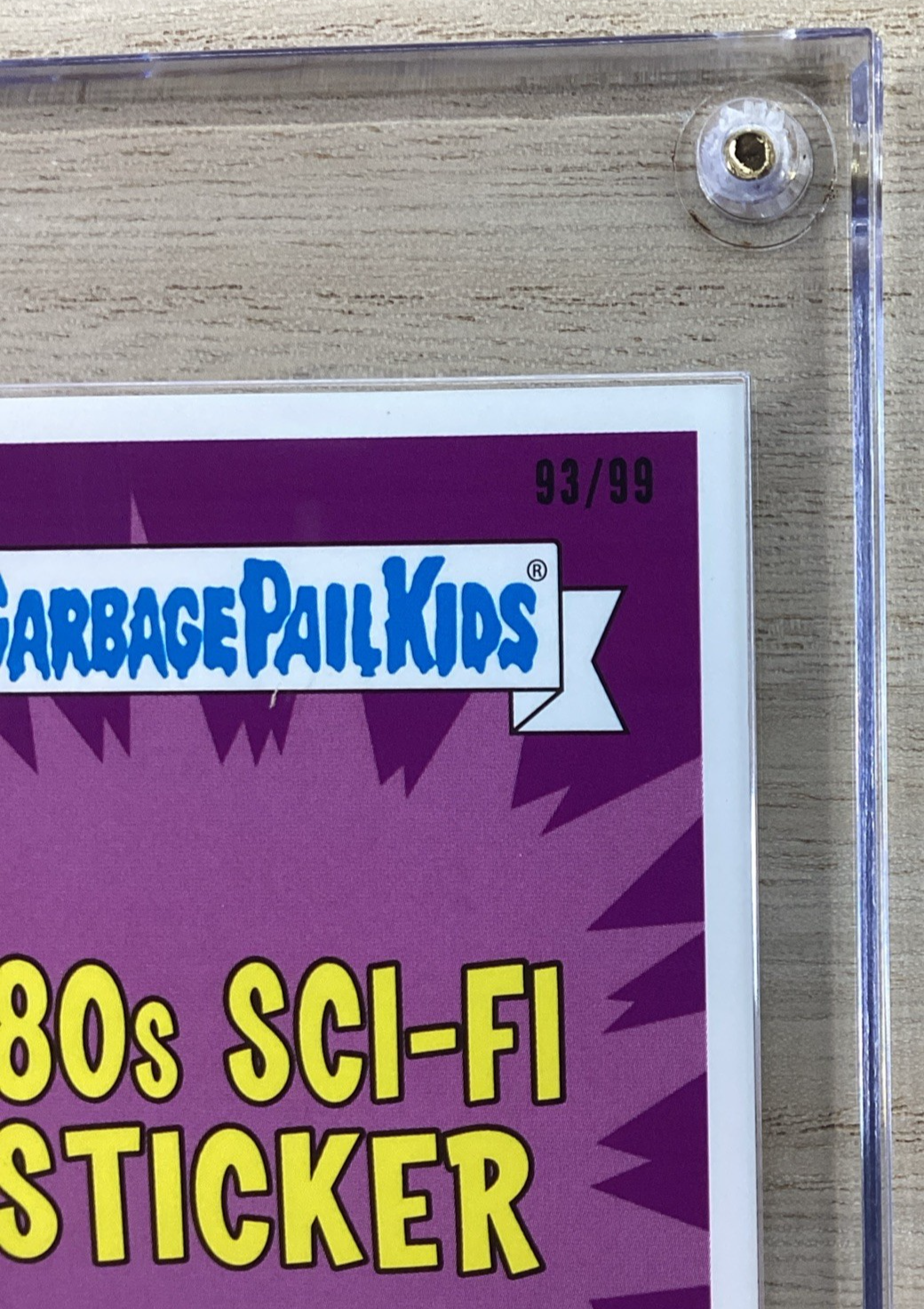 2018 Topps Garbage Pail Kids - Gorged On Gordon - Blue 93/99