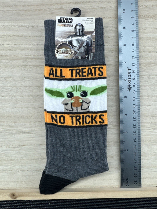 Star Wars The Mandalorian Socks - Shoe Size 6.5-12