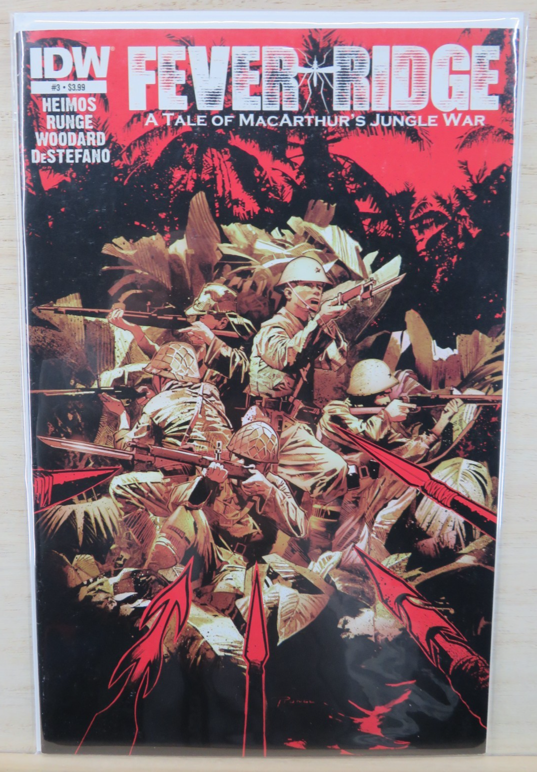 Fever Ridge A Tale of MacArthur's Jungle War #3 - 2013 - IDW Comic