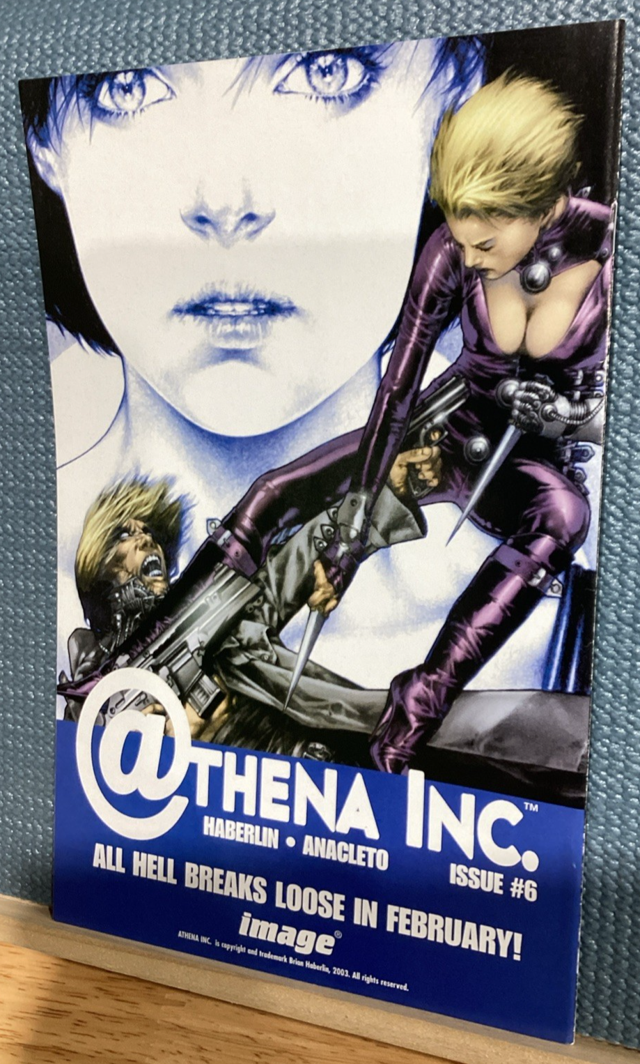 Athena Inc. Manhunter Project #5 Cover B - Image Comic - 2002