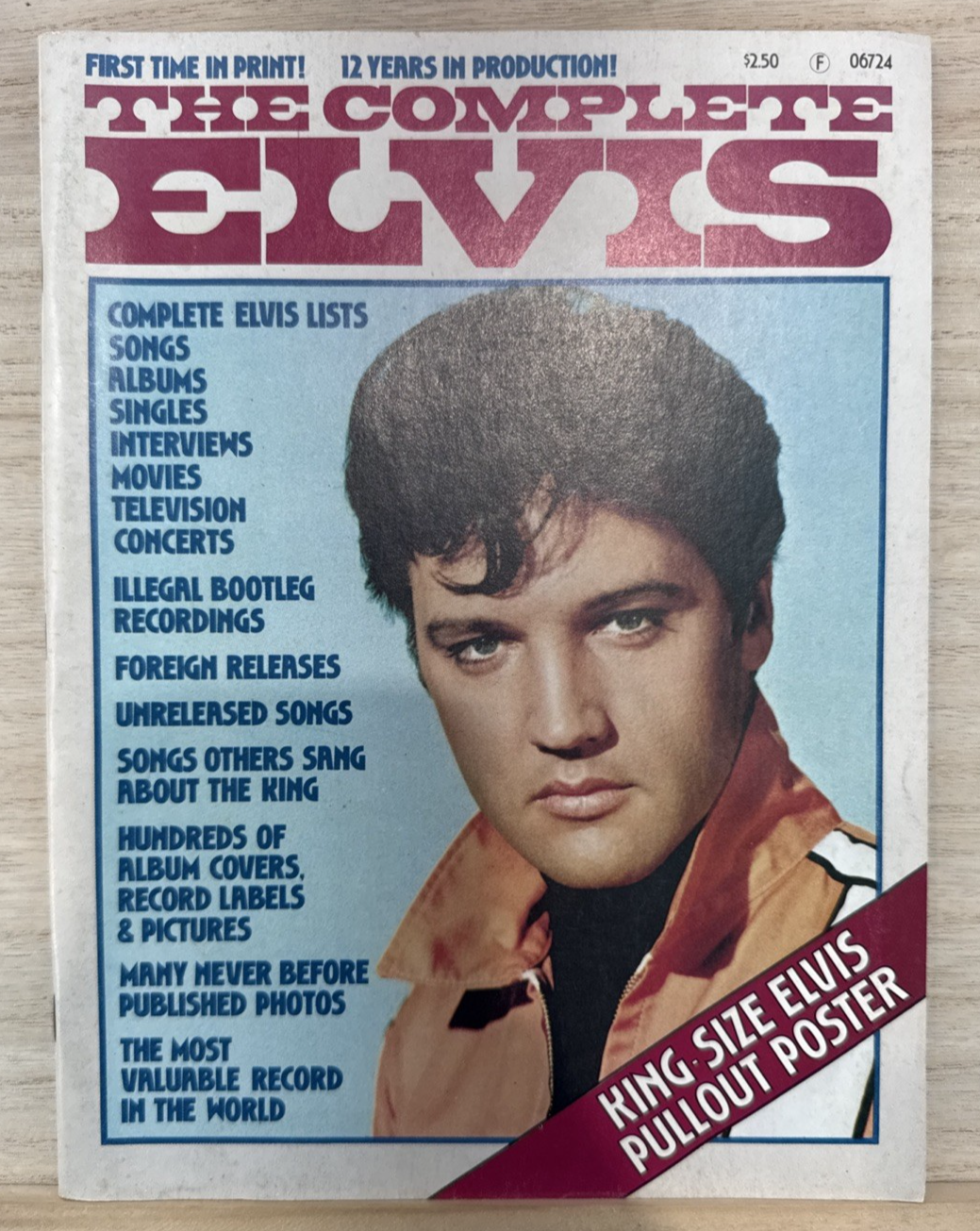 The Complete Elvis Magazine Collectors Ed. USA With Original Posters Included