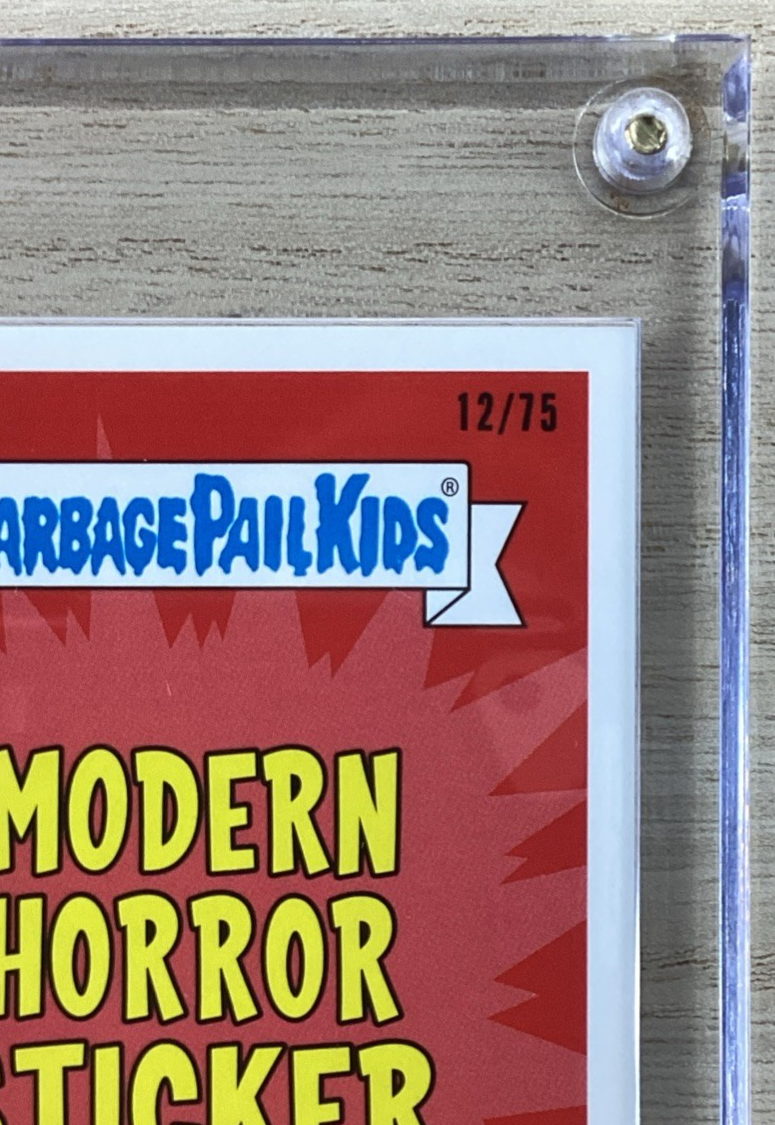 2018 Topps Garbage Pail Kids - Satan Nicholas - Red 12/75