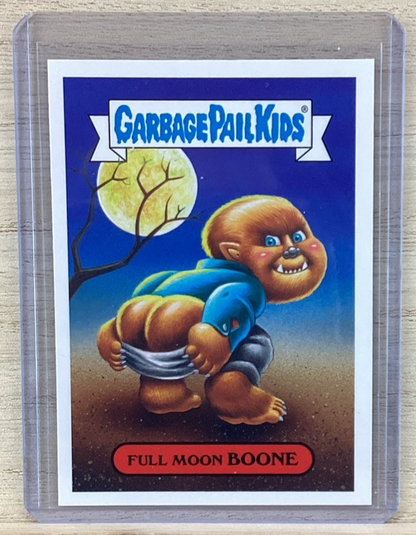 2018 Topps Garbage Pail Kids - Full Moon Boone