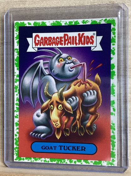 2018 Garbage Pail Kids - Goat Tucker - Green