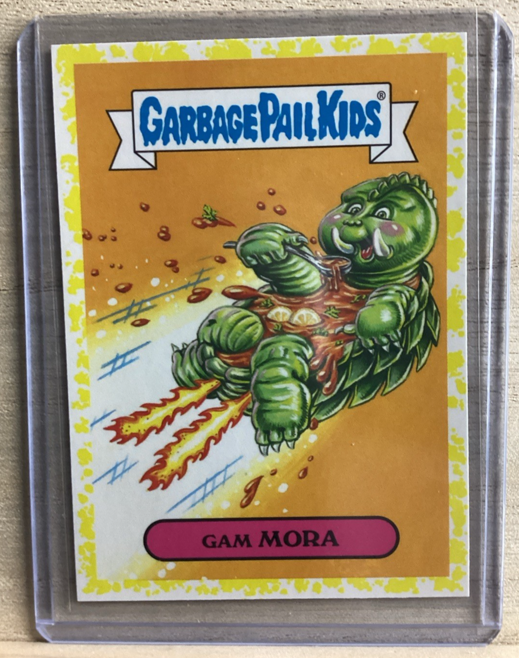 2018 Topps Garbage Pail Kids - Gam Mora - Yellow