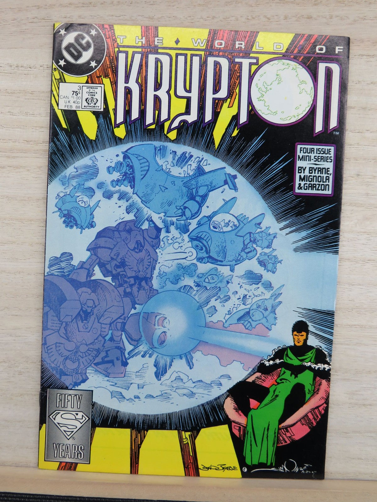 The World of Krypton #3 Feb 1988 - DC Comic