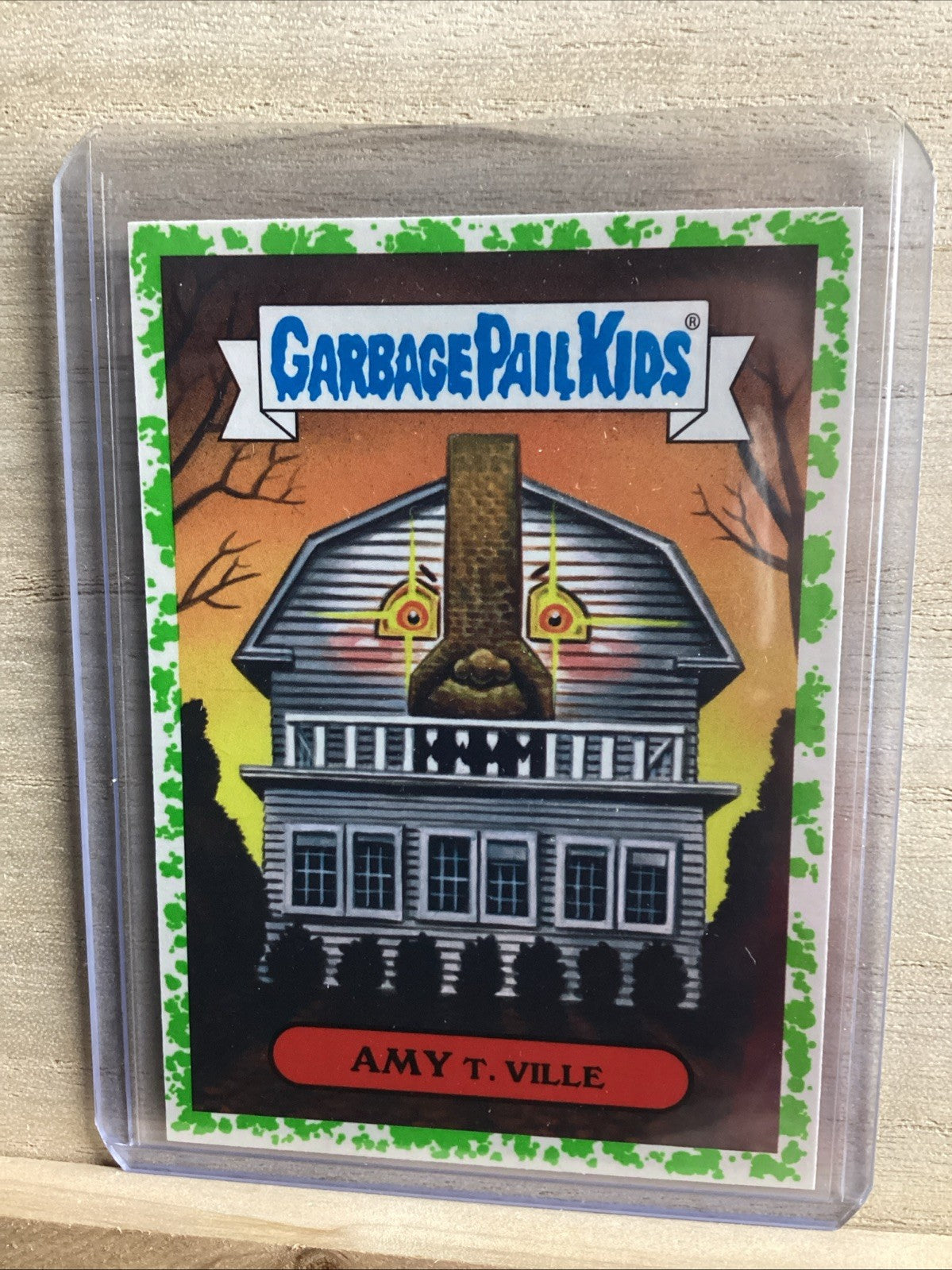 2018 Topps Garbage Pail Kids - Amy T Ville - Green