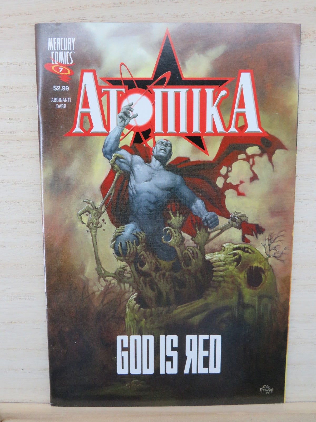 ATOMIKA #7 God is Red - Mercury Comic