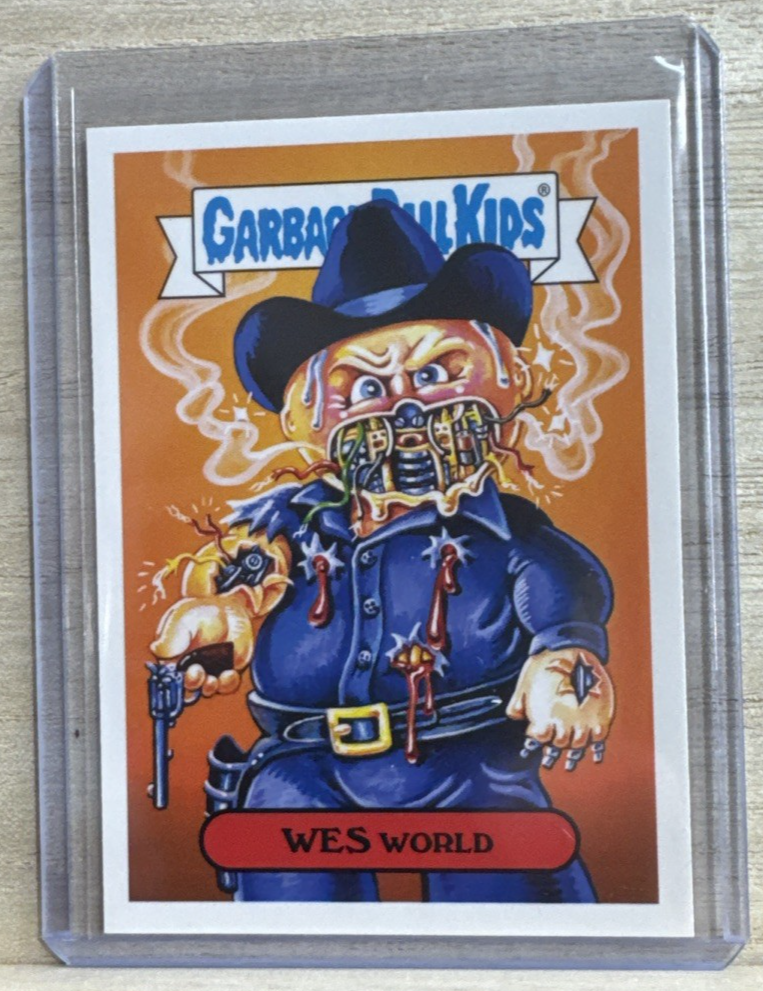 2018 Garbage Pail Kids - Wes World