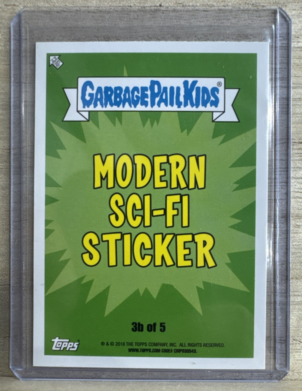 2018 Topps Garbage Pail Kids - Fatal Frank - Green1