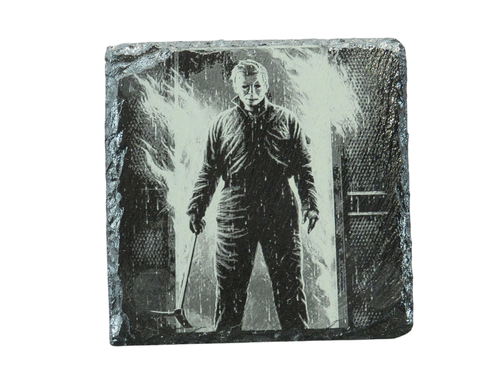 Laser Engraved Slate Coaster - MM3